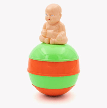 Musical RolyPoly Rattle Toy for Babies