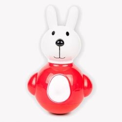 Bunny RolyPoly Rattling Toy for Babies