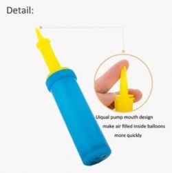 Hand Pump for balloon Air Inflator(Blue)