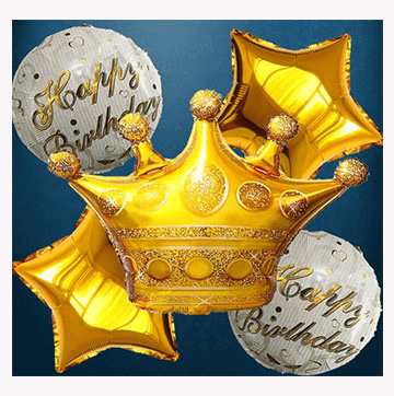 Crown Foil Balloons