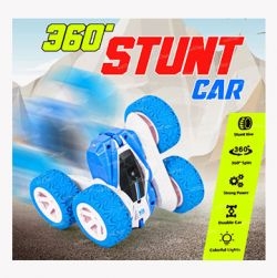 Blue Double Stunt Car