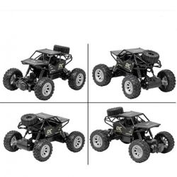 Black Remote Control Rock Crawler Two Wheel Drive