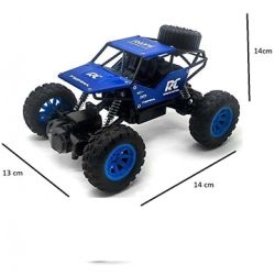 Blue Remote Control Rock Crawler Two Wheel Drive