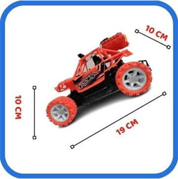 Spray Climbing Car Off Road Monster Truck and Rock Crawler (orange)