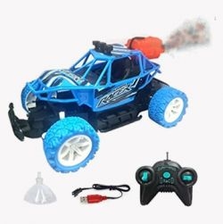 Spray Climbing Car Off Road Monster Truck and Rock Crawler (Blue)