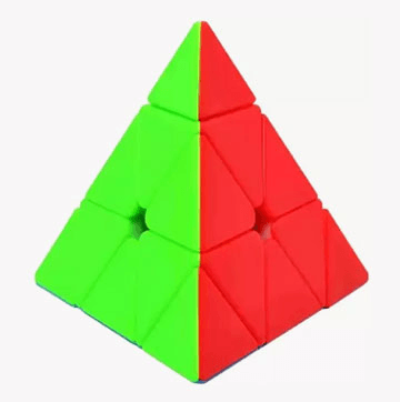 Pyramid Cube 3x3 High Speed Stickerless Triangle Cube