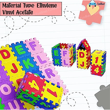 Mini Puzzle Foam Mat for Kids