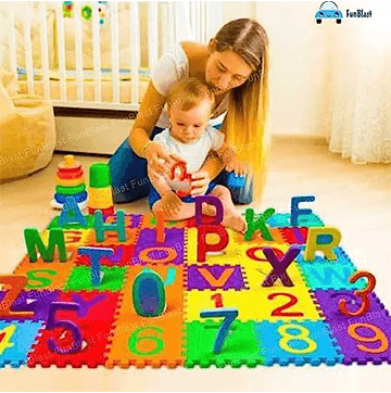 Mini Puzzle Foam Mat for Kids