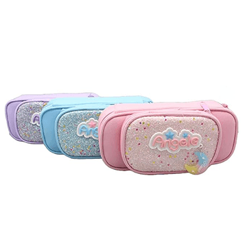 Stylish angel pencil pouch