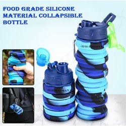 Silicon Foldable Sipper Bottle