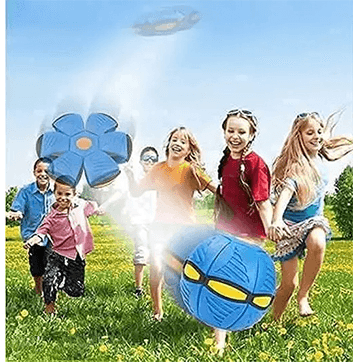 Flying Saucer Ball Pet Training Other Outdoor Kids Toys Magic Ball (Blue)