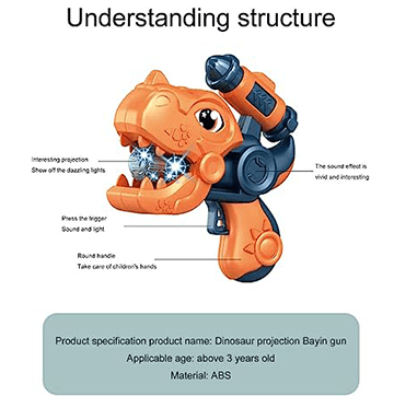 Dinosaur gun(Orange)