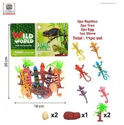 Reptile animals playset