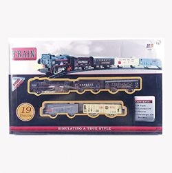 Stimulated & True Style Battery Operated Train (19 Pieces)