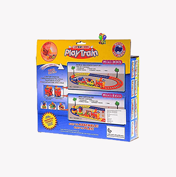 Cartoon series play train set