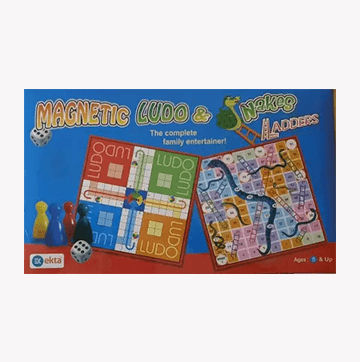 Ekta Magnetic Ludo & Snakes