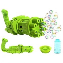 8 Hole Gatling Bubble Gun (Light Green)