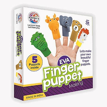 DIY EVA Finger Puppet Making Kit I