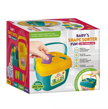 Baby’s Shape Sorter Fun for Kids Toddlers