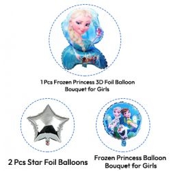 Frozen theme 5 pc Foil Balloon Set