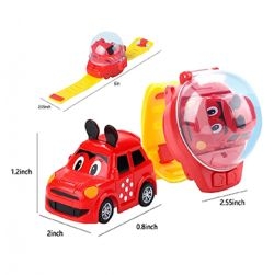 Mini Remote Control Watch Car(Red)