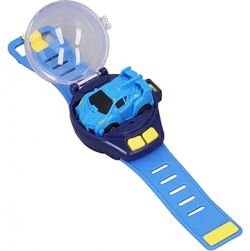 Mini Remote Control Watch Car (Blue)