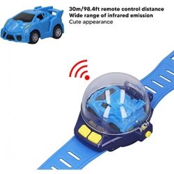 Mini Remote Control Watch Car (Blue)