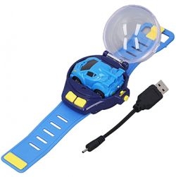 Mini Remote Control Watch Car (Blue)