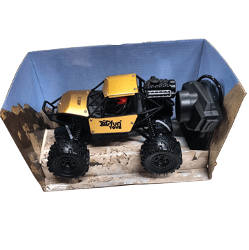 Remote Control 1:18 Scale Spray Climbing Car (Copper)