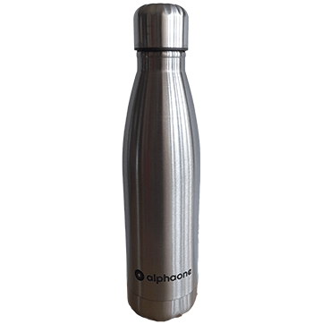 Double Pin Stainless Steel 750 ml Bottle
