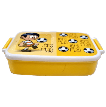 Dual Lock Tiffin Football Boy Yellow