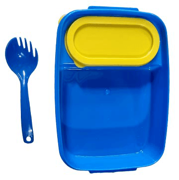 Blue Interval Lunch Box