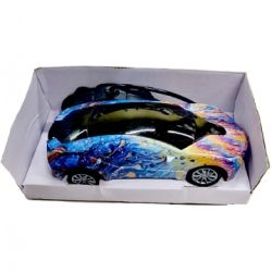 3D Remote Control Famous car with LED Light (Blue)