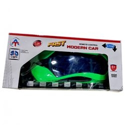 3D LED Light Toy with Remote Control (Green)