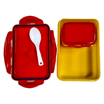 Kids cycling lunch box (yellow)