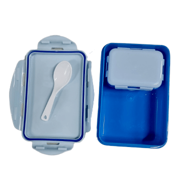 The naked bear lunch box (blue)