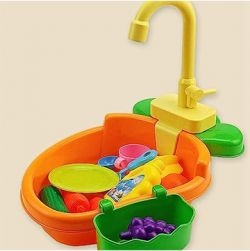 Vegetable sink Kitchen toy Bright Color