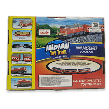 MINI PASSENGER TOY TRAIN (RED)