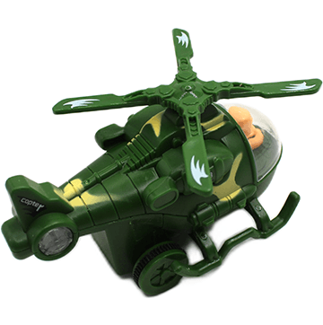 Military helicopter (Green)