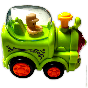 Cartoon train(Green)