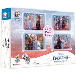 4 in 1 Jigsaw Frozen II Puzzle