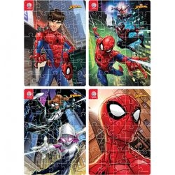 4 in 1 Jigsaw Spiderman Puzzle