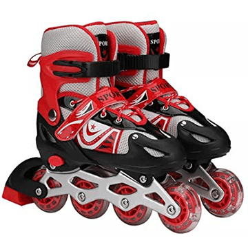 Red Linear Skate