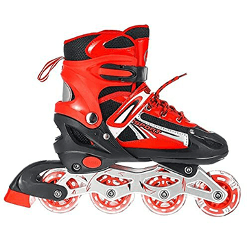 Red Linear Skate