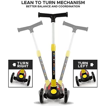Super Scooty without LED (Black)