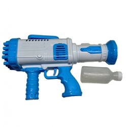 Super Rocket Bubble Gun 32 HOLE (Blue)