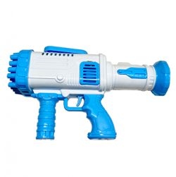 Super Rocket Bubble Gun 32 HOLE (Blue)