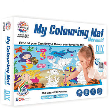 My Colouring Mat Mermaid
