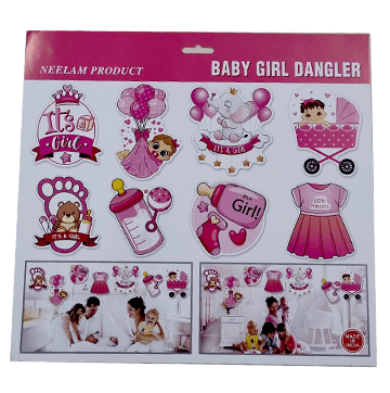 Baby Girl dangler theme (Pink)