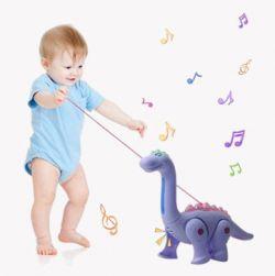 Pet Electric Dinosaur Adventure Musical Walking Toy